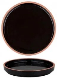 Horecano - Порцеланова чиния 28см HELLA-BLACK-(HC-56439)
