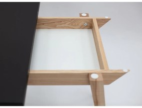 Сгъваема маса за хранене с бял плот 65x90 cm Envelope - Ragaba