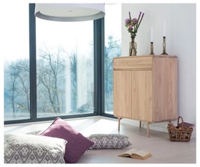 Масивен дъбов скрин Fawn - Gazzda