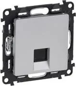 Legrand Розетка RJ45 cat.5e UTP цвят алуминий Valena Life  - 753340