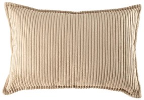 Светлокафява детска възглавница за диван от рипсено кадифе Bolster – Wigiwama
