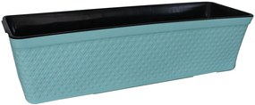 Правоъгълна саксия за тераса №2 7,5lt. (SS-205)