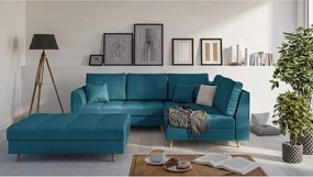 Тюркоазено столче за крака Ariella - Ropez