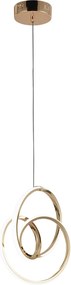 Висяща LED лампа G076-1CP Gold