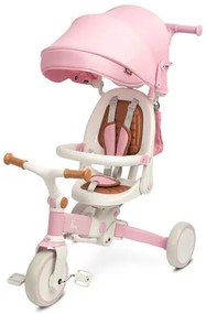 Триколка и баланиращо колело 2в1 Faro Pink Caretero Toyz