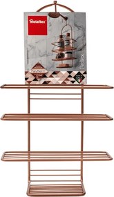 Рафт за окачване в банята Copper - Metaltex