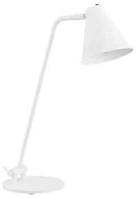 Argon 8000 - Настолна лампа AVALONE 1xE27/15W/230V бяла
