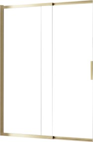 Плъзгащ се параван за вана REA Dario Brush Gold 120