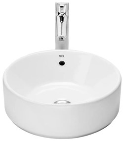 Roca A3270MJ000 - Мивка GAP за плот, Ø 39 см, керамика, бяла