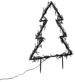 Коледен прожектор Коледна елха с LED IP44 - Rudolph