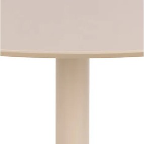 KORFU Бежов (Кашмир) - КРЪГЛА МАСА 110 cm ЗА КУХНЯ ТРАПЕЗАРИЯ ХОЛ ФУРНИР