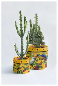 Комплект от 2 текстилни капака за саксии Guadalupe - Madre Selva