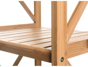 Бамбукова етажерка за баня в естествен цвят 36,5x153 cm - Casa Selección