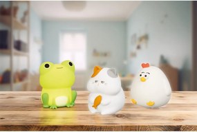 Зелена детска нощна лампа Willi – Fischer &amp; Honsel