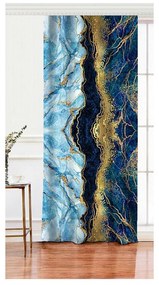Завеса в синьо-златисто 140x260 cm - Mila Home