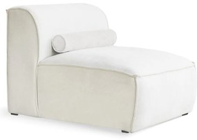 Бял модулен диван (среден модул) Flex Felix – Miuform