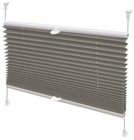 Антрацитна ролетна щора 97x150 cm Plisé Verona Termo – Gardinia