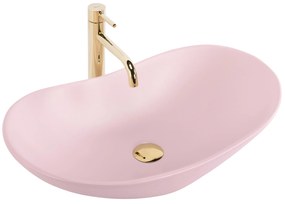 Умивалник за плот Rea Royal Powder Pink Matt