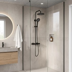 Комплект за душ Rea Foss Clif Black