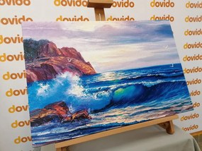 Картина на платно – Утро на морето