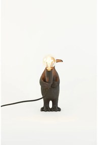 Матово-черна настолна лампа (височина 24 cm) Penguin – Light &amp; Living