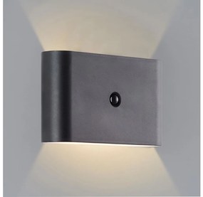 Brilliant - LED външно стенен осветител XINO LED/3W/5V IP44 с сензор