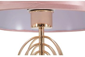 Розова настолна лампа , височина 55 cm Krista - Mauro Ferretti