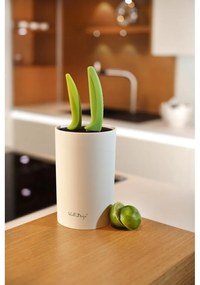 Универсален бял блок за ножове - Vialli Design