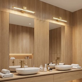LED аплик за баня SWE046-1W 40cm GOLD BRUSH