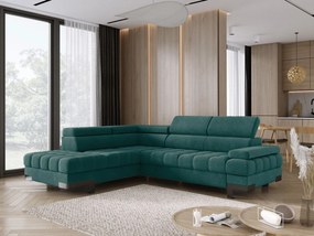 Ъглов диван Sapphire-Prasino-Left