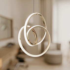 Висяща LED лампа G076-1CP Gold