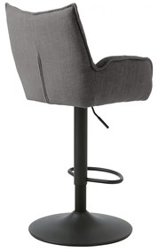 Сиви бар столове в комплект от с регулируема височина 2 бр. Marilla – Unique Furniture