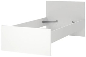 Бяло единично легло 90x190 cm Naia – Tvilum