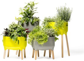 Пластмасов самонапояващ се съд за отглеждане на растения Urbalive – Plastia