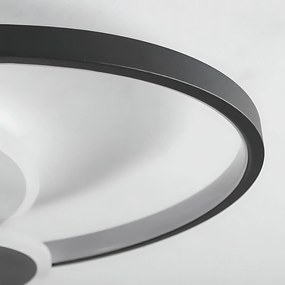 Плафон APP1709-C Black LED