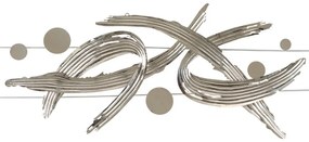 Метална декорация за стена 121x52 cm Mondrian – Mauro Ferretti