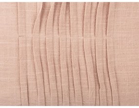 Розова памучна възглавница Вълна, 45 x 45 cm - PT LIVING