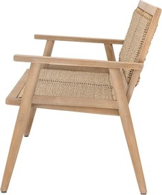 Градински диван от масивна дървесина в естествен цвят Sorrento – Bloomingville