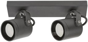 RABALUX Elva,външен аплик,GU10 2X35W,антрацит - 7930
