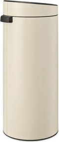 Кош за боклук Brabantia Touch Bin New 1005544, 30 л, Безшумно и плавно затваряне, Бежов