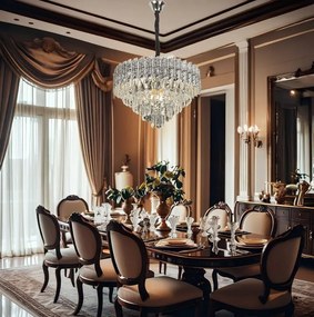 Пендел Cristal G055-CP 50cm CHROME