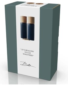 Тъмносин керамичен комплект от мелнички за сол и пипер 2 бр. Gastro Blue – Bitz