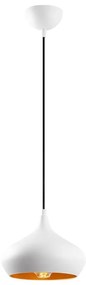 Висяща лампа на кабел DODO 1xE27/40W/230V бяла