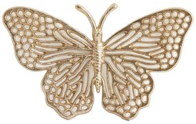 Метална декорация за стена 26x16 cm Butterfly – Light &amp; Living