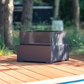 Стоманена градинска камина Novo