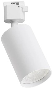 Точково осветително тяло за 1-фазна шинна система TIGER 1xGU10/10W/230V бяло