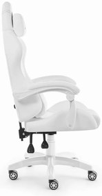 Ергономичен геймърски стол HC-1014 - бял