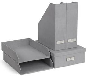 Картонени органайзери за докумнети в комплект от 5 бр. Holger – Bigso Box of Sweden