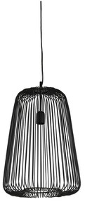 Черна лампа за таван ø 35 cm Rilanu - Light &amp; Living
