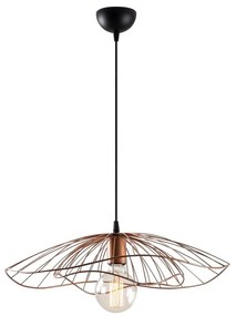 Висящо осветително тяло в меден цвят ø 50 cm Tel – Opviq lights